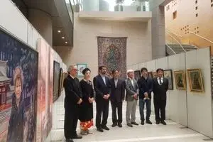 Tokyo exhibit showcase Japanese artists’ paintings on Iran 