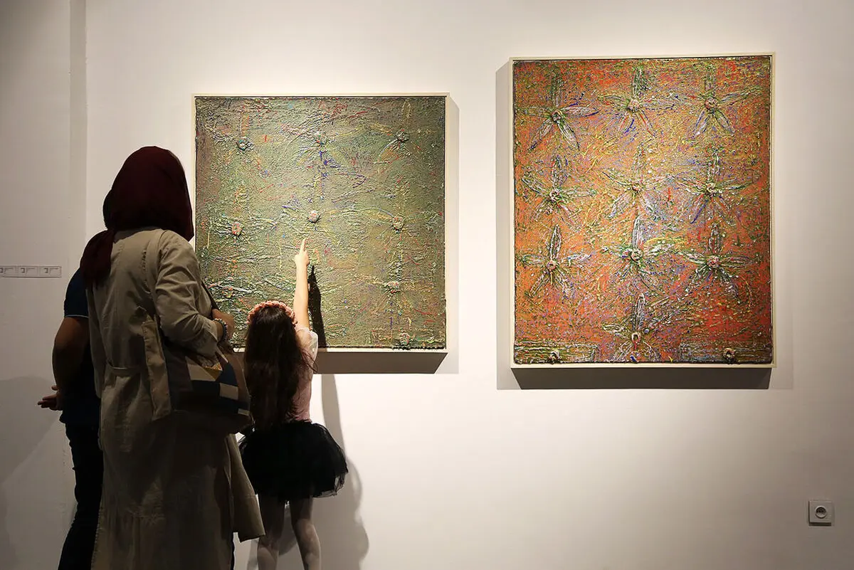 نمایشگاه آثار همایون سلیمی در گالری ایرانشهر