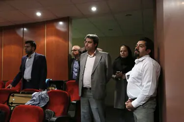 تمرین اجرای مشترک ارکستر ایتالیا و ارکستر سمفونیک تهران به رهبری ریکاردو موتی