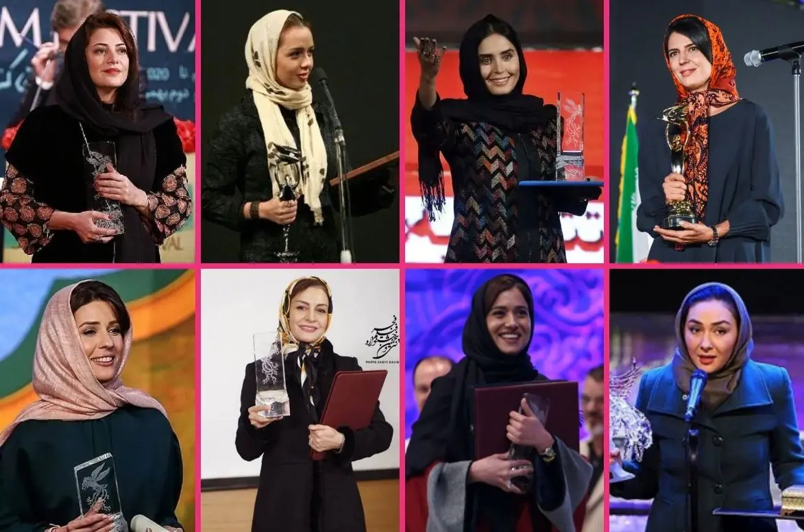 ویدئو: بازیگران برنده سیمرغ بهترین بازیگر زن جشنواره فیلم فجر / این ۲ خانم بازیگر رکورددارند