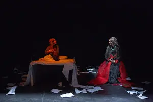 Rat Race Playing on Stage at Tehran City Theater