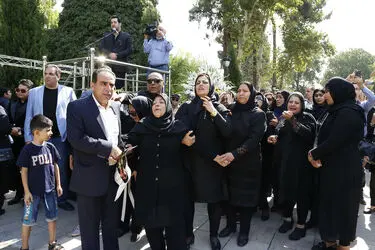 مراسم تشییع زنده‌یاد محمود جهان در تالار وحدت