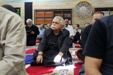 مراسم ختم زنده‌یاد حسین عرفانی در مسجد بلال