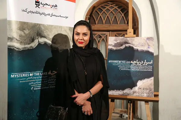 آزاده زارعی در موزه سینما چه می‌کرد؟/ عکس‌ها