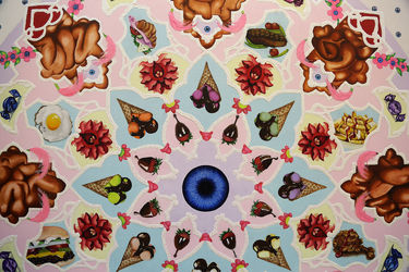 افتتاحیه نمایشگاه آثار مژده اتراک در گالری والی