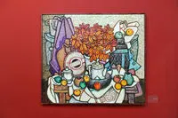 Garnic Derhagopian Painting Exhibit Underway at Aria Gallery