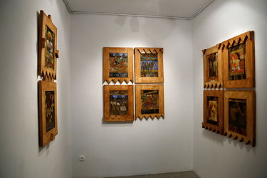 افتتاحیه نمایشگاه نقاشی های ترانه صادقیان در گالری ویستا