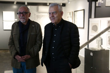 افتتاحیه‌ی نمایشگاه گروهی با عنوان "سیاه و سفید" در گالری ایوان