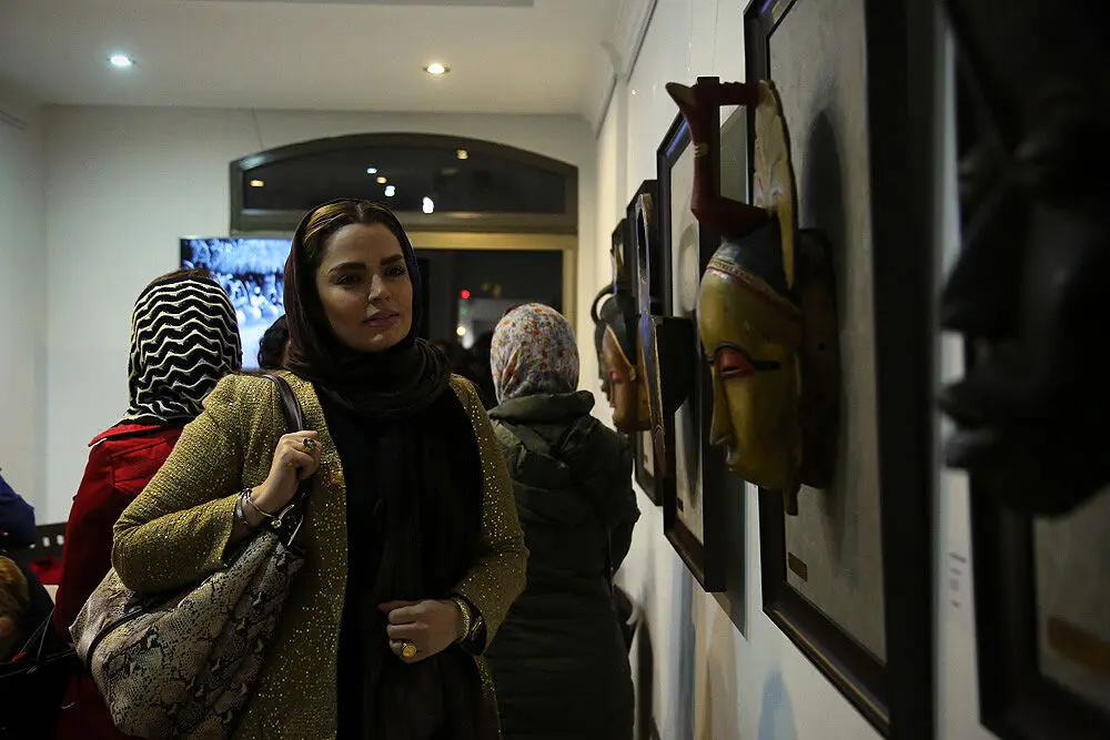 نمایشگاه صورتک و آثار حجم قبایل ساحل عاج در گالری کاما