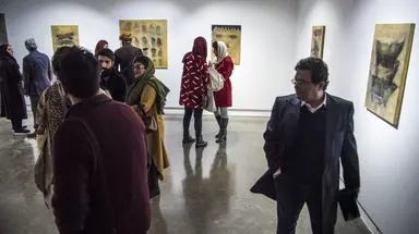 نمایشگاه آثار رضی رضوی در گالری ثالث