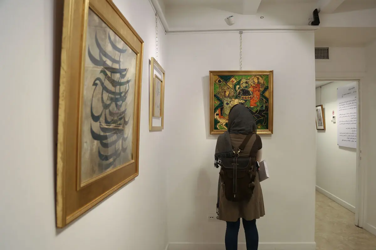 نمایشگاه آثار زنده یاد صادق تبریزی درنگارخانه بهنام دهش پور
