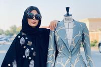 درخشش دختر ایرانی در مسابقه مد امارات