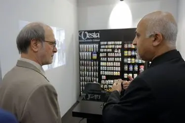 Vesta Color at the first Tehran Art Fair