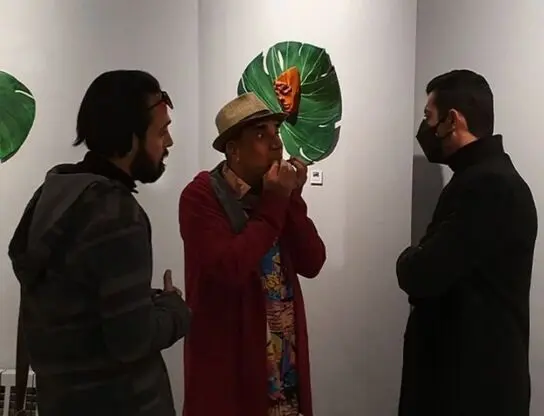 مجسمه های نصرالله رادش در گالری علی ها