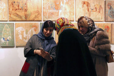 نمایشگاه نقاشی محمدهادی فدوی در نگارخانه موسسه خیریه بهنام دهش‌پور