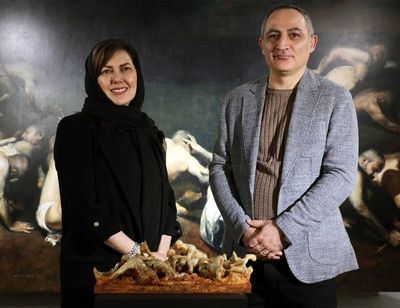 عظیم مرکباتچی با کانسپت کوراب در گالری مژده /عکس‌ها