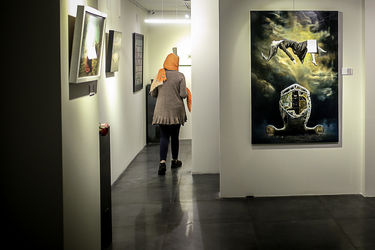 مایشگاه طراحی و نقاشی یحیی رویدل در گالری دیلمان