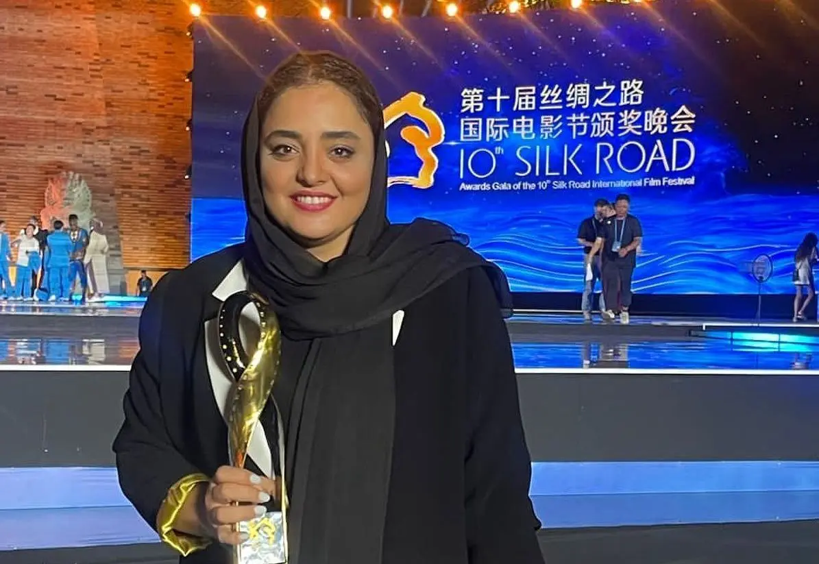 ویدئو: نرگس محمدی برای مردم ایران بغض کرد/ لحظه احساسی بازیگر ستایش در چین