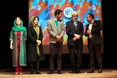 مراسم اختتامیه نخستین جشنواره "سی‌پال" در مجتمع فرهنگی هنری آسمان