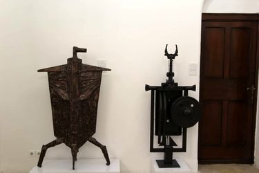 محمد محمدزاده تیتکانلو با مرکز اقتصاد هنر فاطر ( گالری ماهر ) در باغ موزه نگارستان