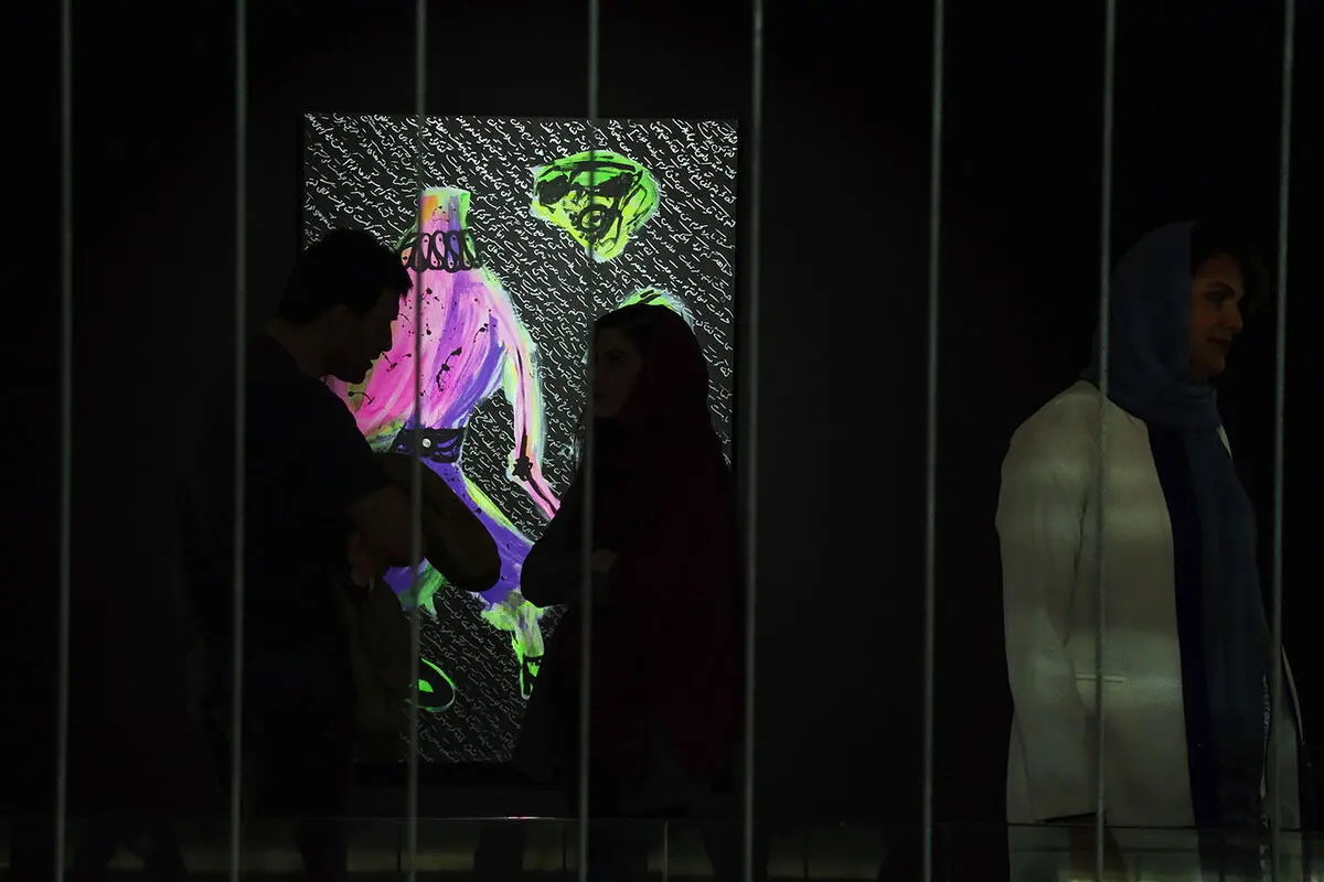 نمایشگاه نقاشی‌های نیلوفر جمشیدپور در گالری ثالث