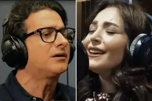 Homayoun Shajarian and Abeer Nehme Perform Morghe Sahar