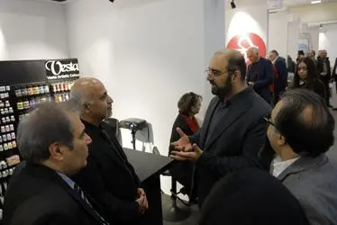 Vesta Color at the first Tehran Art Fair