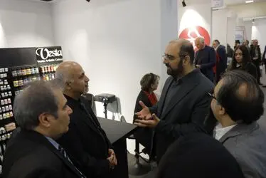 Vesta Color at the first Tehran Art Fair