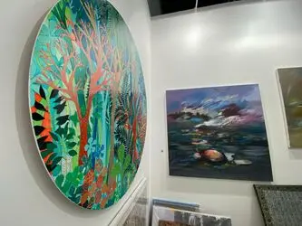 عایشه ال عبار  Aisha Alabbar در آرت ابوظبی Abu Dhabi Art ۲۰۲۳