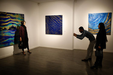 نمایشگاه آثار ایمان صبح‌روان در گالری آریانا