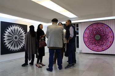 افتتاحیه نمایشگاه آثار مژده اتراک در گالری والی