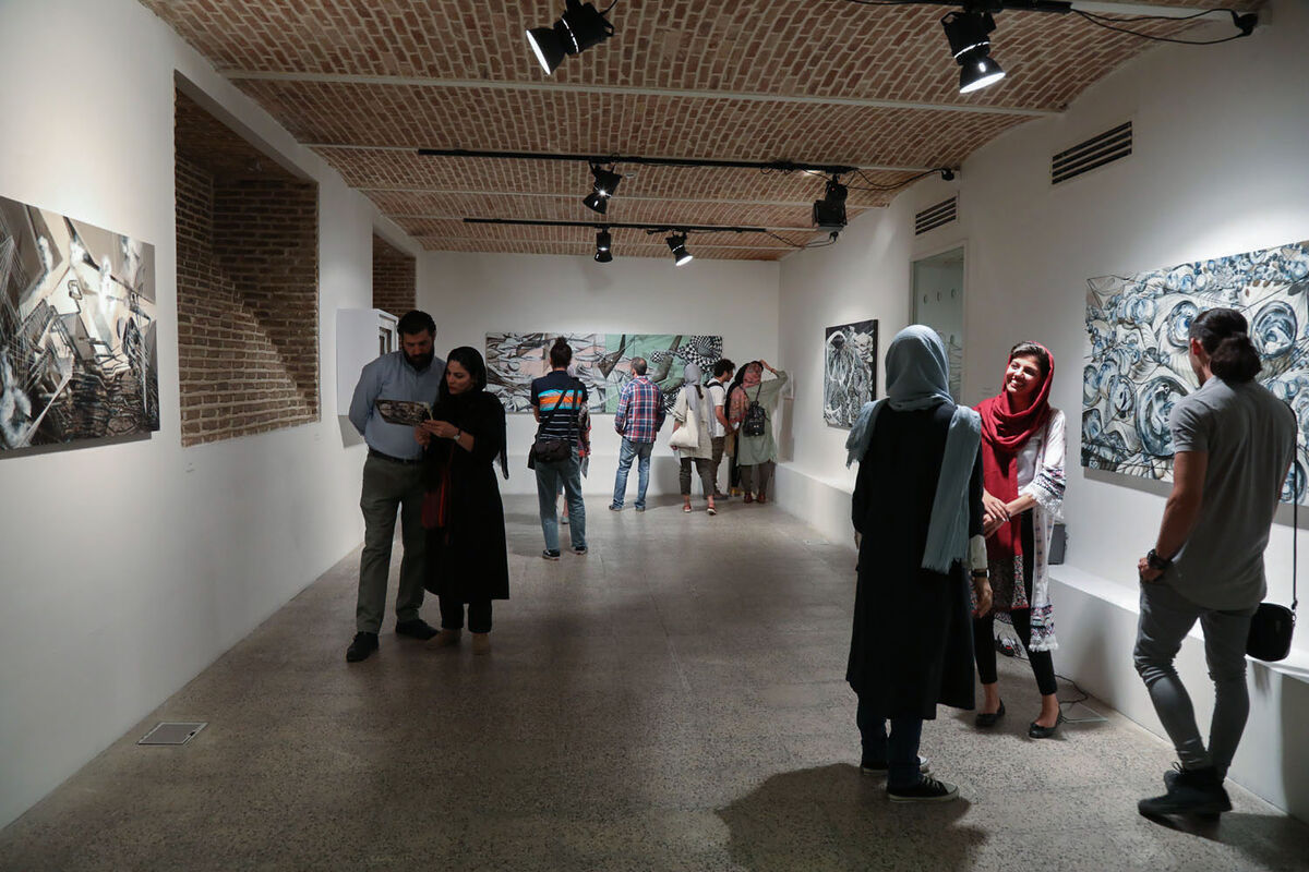 نمایشگاه آثار فاطمه بهمن سیاهمرد در گالری پروژه‌های آران