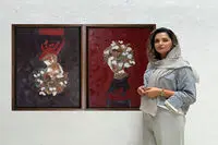 Fardokht Kiaei Mehr and the Nature of the Contemporary Human in "Halo" Painting from the Takapo Series
