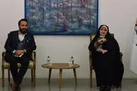 ببینید: دیدار سمیه رفیعی رئیس فراکسیون محیط زیست مجلس شورای اسلامی از آثار حسین محجوبی