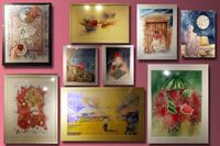 40 women artists paint Yalda Night for Tehran showcase