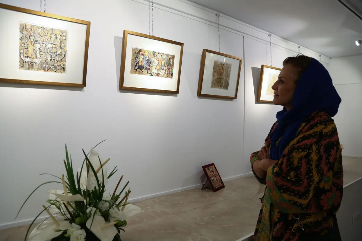 نمایشگاه آثار زنده یاد صادق تبریزی درنگارخانه بهنام دهش پور