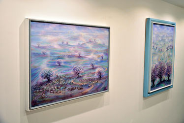 نمایشگاه آثاری از حسین محجوبی در گالری شماره چهار