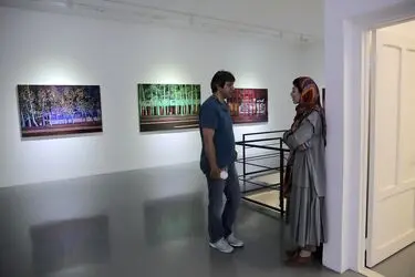 نمایشگاه آثار سمانه وفایی در گالری اعتماد نگارستان