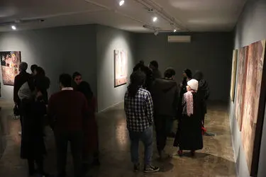 نمایشگاه نقاشی سید محمد مساوات در گالری محسن
