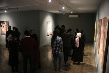 نمایشگاه نقاشی سید محمد مساوات در گالری محسن