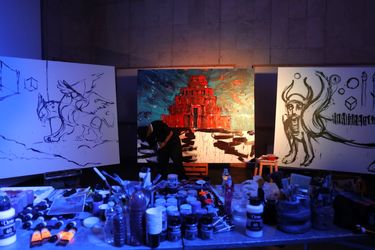 رنگ وستا در هفته دیزاین تهران در دانشکده هنرهای زیبا