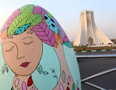 طعم هنر در نوروز تهران / زیباسازی پایتخت برای استقبال از بهار -1