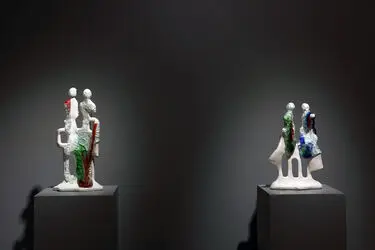 تبلور خاک فاطمه اسدی در گالری مژده