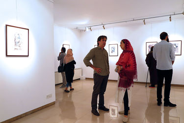 نمایشگاه چاپ دستی های ندا تولایی در گالری آتبین