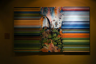 افتتاحیه دهمین جشنواره بین‌المللی تجسمی فجر در موسسه صبا فرهنگستان هنر