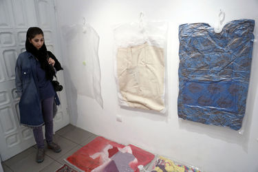 نمایشگاه چیدمان راضیه اعرابی در گالری ویستا