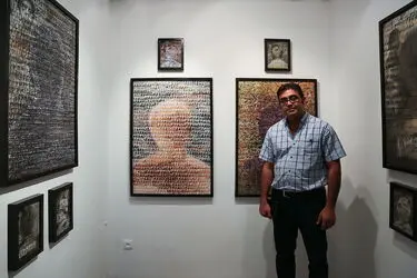 نمایشگاه نقاشی‌های بهرام درستکار احمدی در گالری ویستا