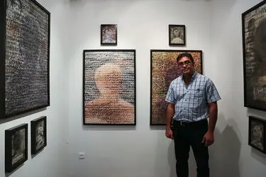 نمایشگاه نقاشی‌های بهرام درستکار احمدی در گالری ویستا