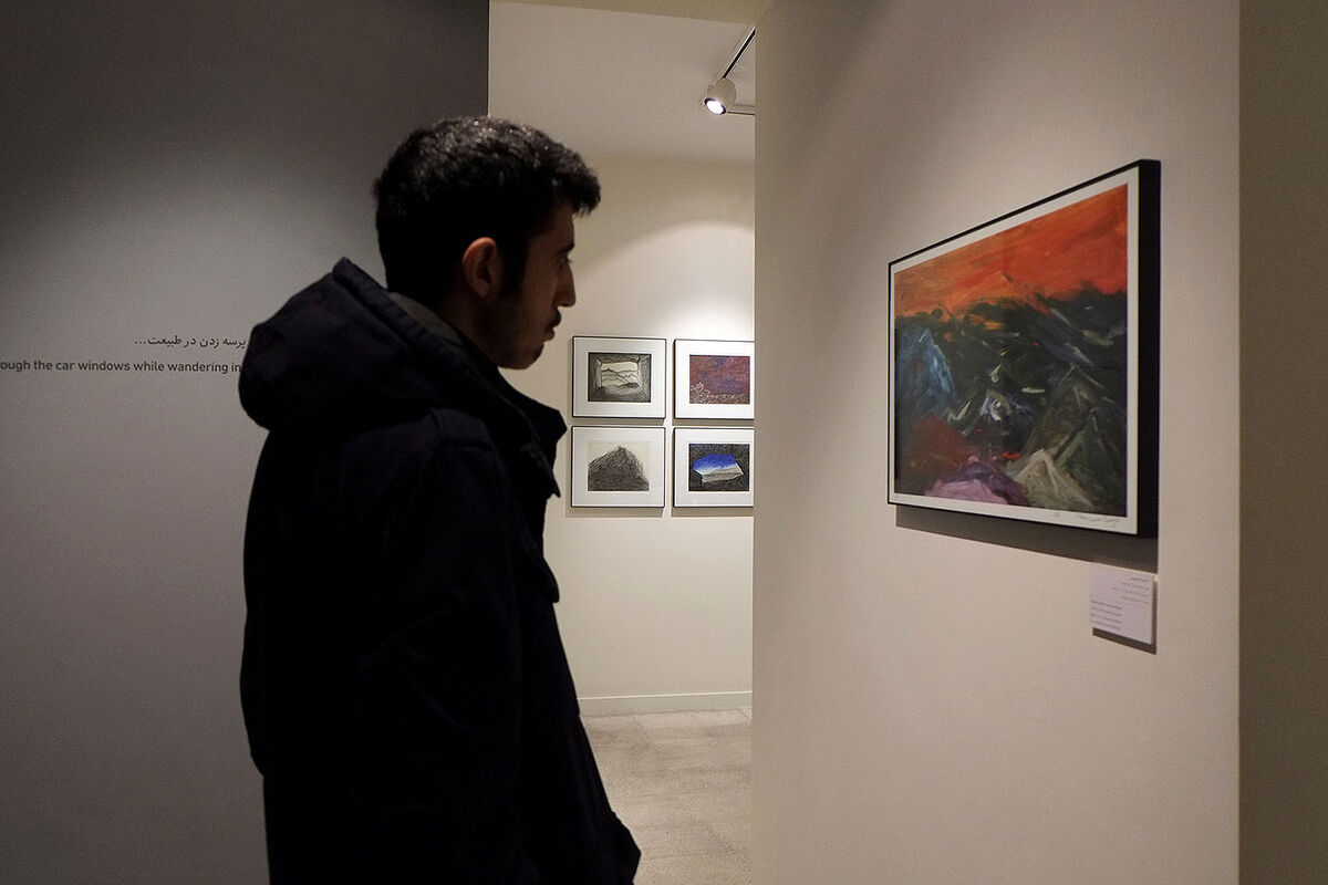 افتتاحیه نمایشگاه نقاشی علیرضا معصومی در گالری اثر
