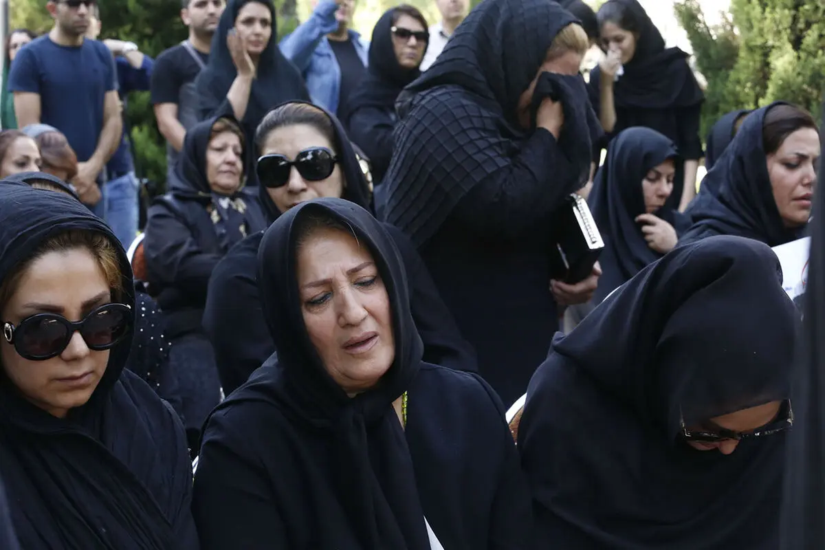 مراسم تشییع زنده‌یاد محمود جهان در تالار وحدت